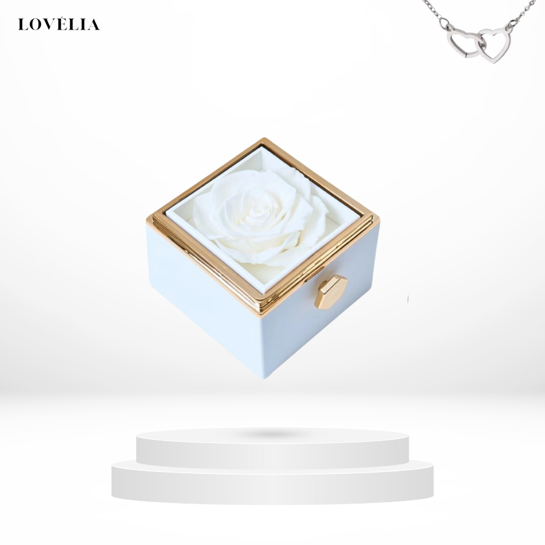 Coffret Tournant Lovélia™ & Collier Personnalisé