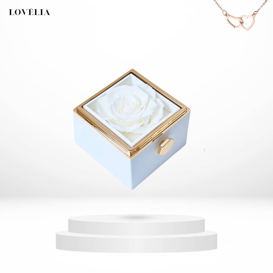 Coffret Tournant Lovélia™ & Collier Personnalisé