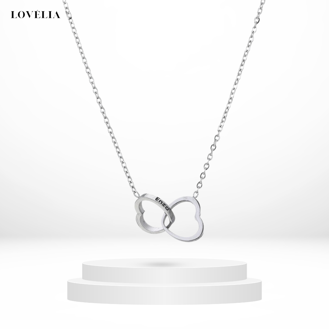 Collier Coeur Personnalisé Lovélia™