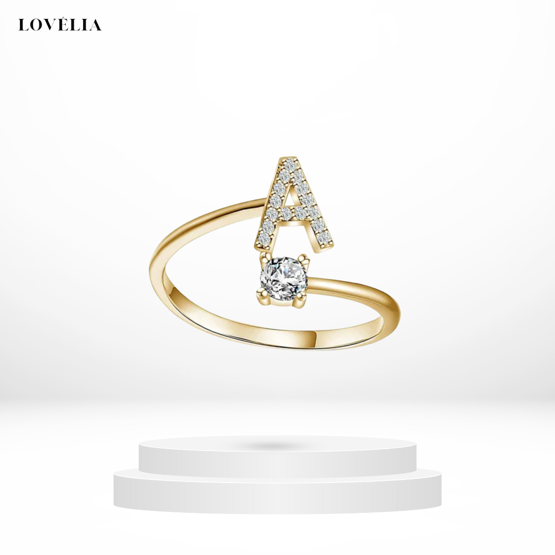 Bague Initiale Ajustable