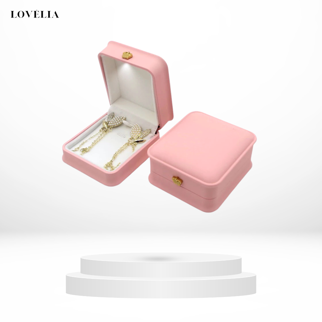 Boîte Bijoux Luxueuse LED Lovélia™