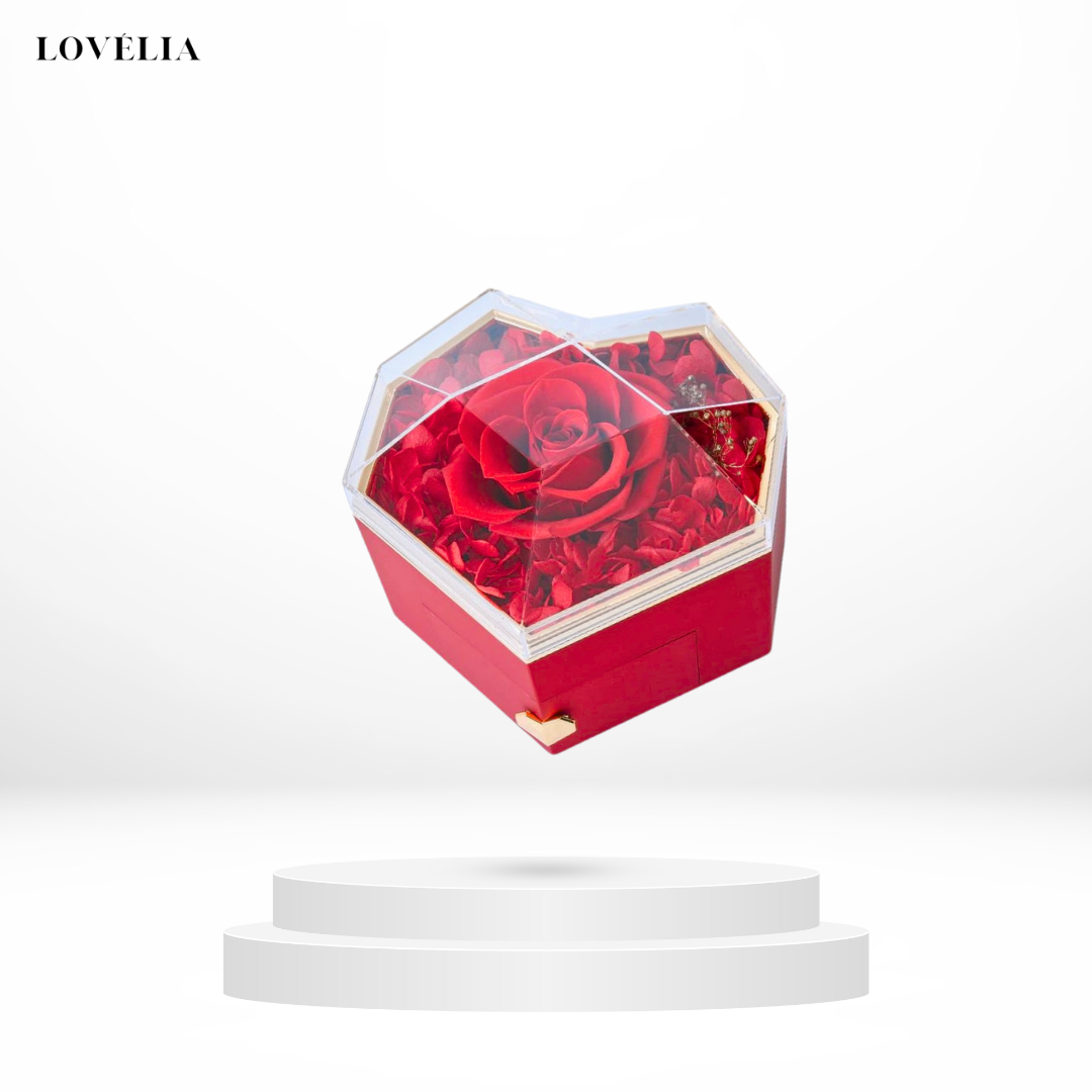 Coffret Cœur Lovélia™ & Collier Personnalisé