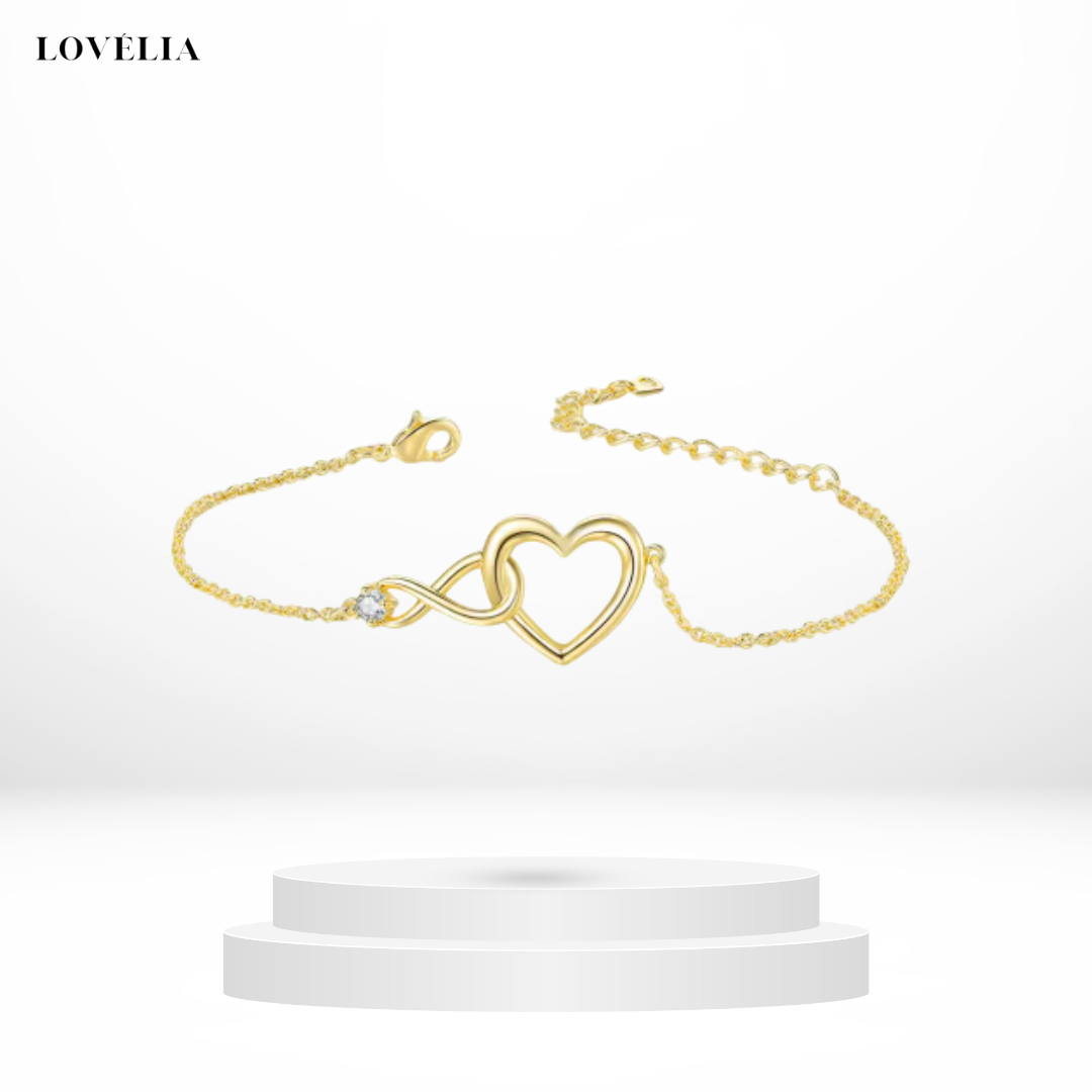 Bracelet Coeur Infini Lovélia™