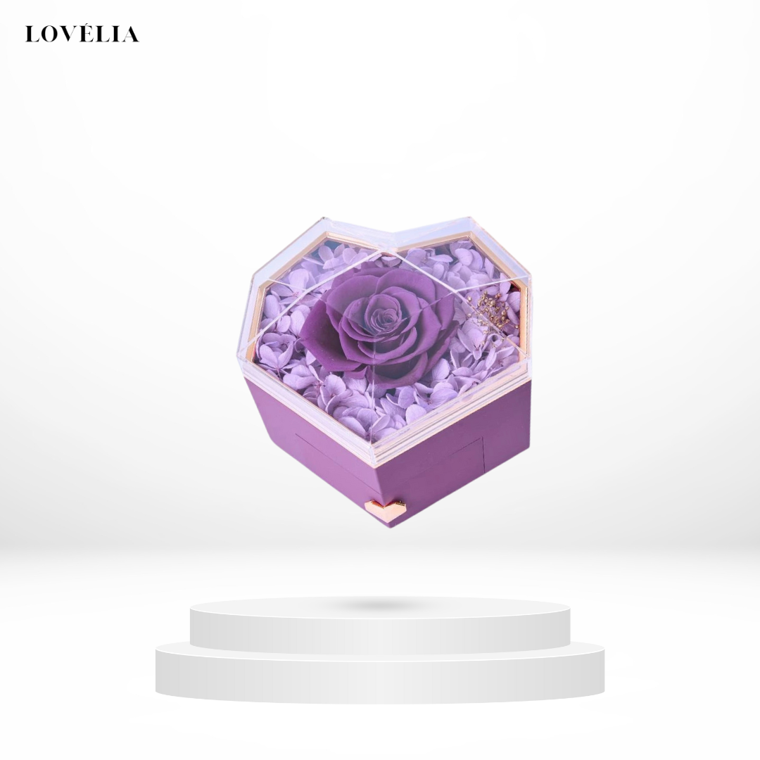 Coffret Cœur Lovélia™ & Collier Personnalisé