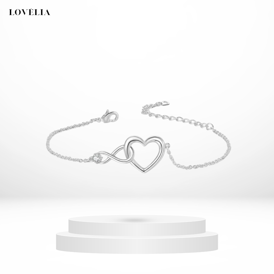 Bracelet Coeur Infini Lovélia™