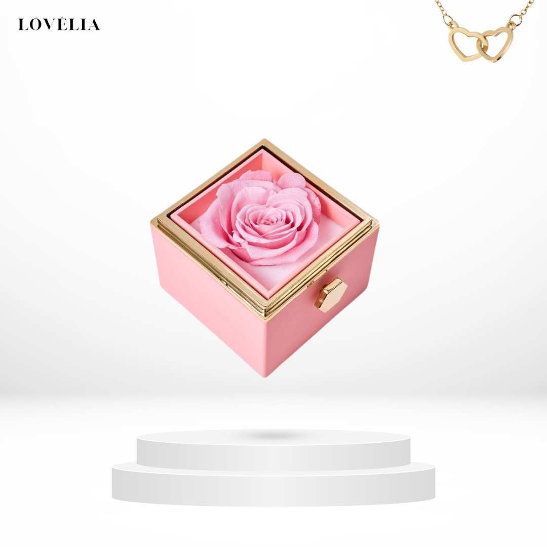 Coffret Tournant Lovélia™ & Collier Personnalisé