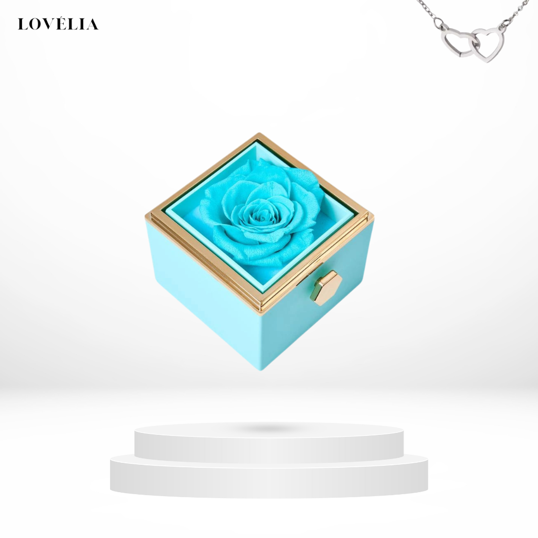 Coffret Tournant Lovélia™ & Collier Personnalisé