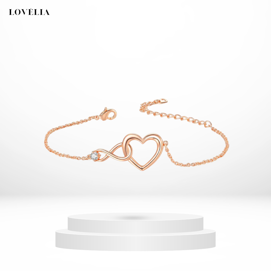 Bracelet Coeur Infini Lovélia™