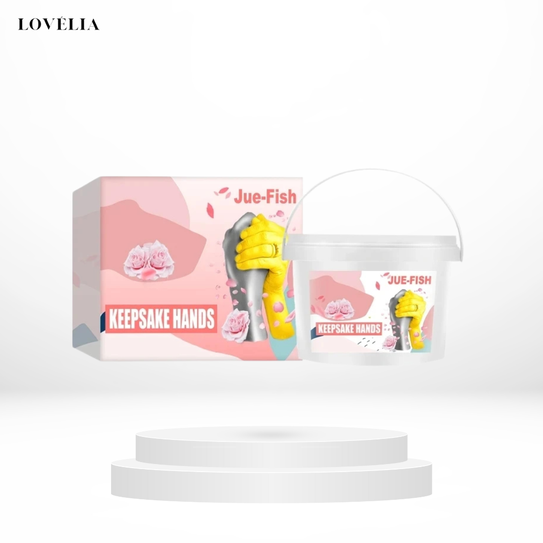 Kit Moulage Mains en Plâtre Lovélia™