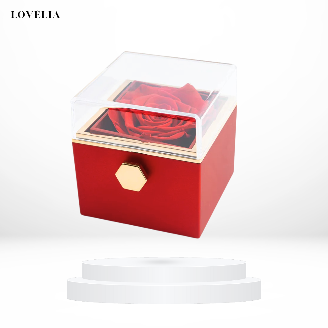 Coffret Tournant Lovélia™ & Collier Personnalisé