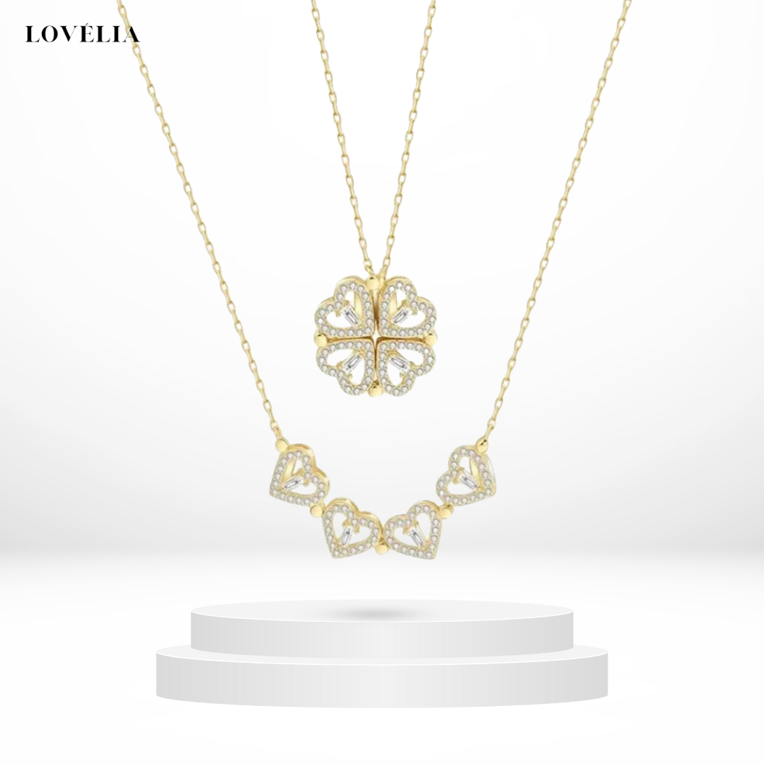 Collier 2 en 1 cœur Lovélia™
