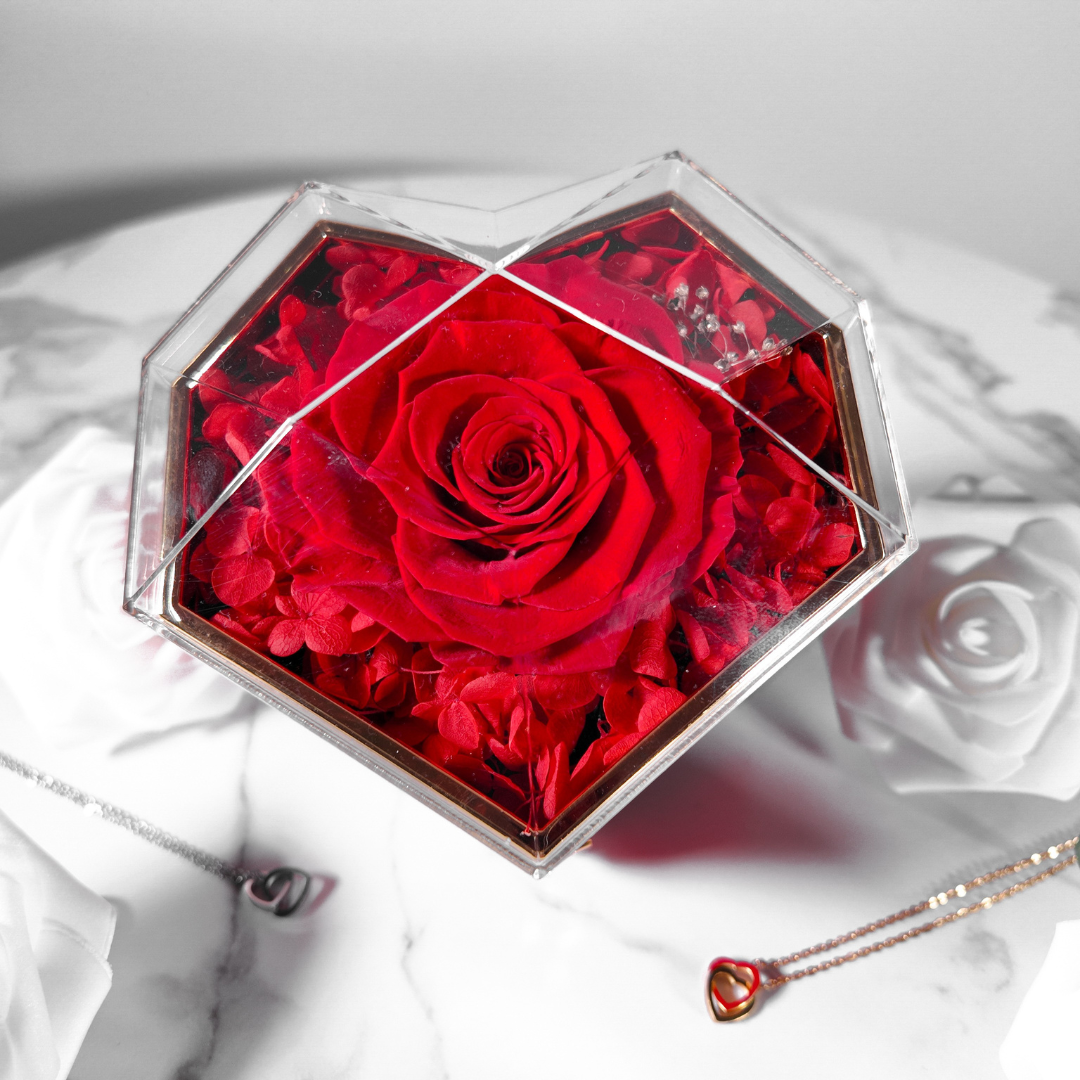 Coffret Cœur Lovélia™ & Collier Personnalisé