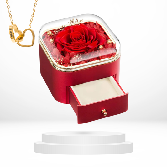 Bonheur Éternel Lovélia ™ et Collier Personnalisé