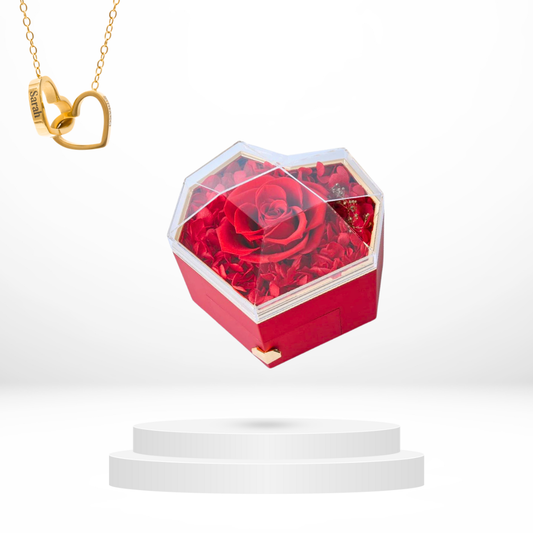 Cœur Éternel Lovélia ™ et Collier Personnalisé