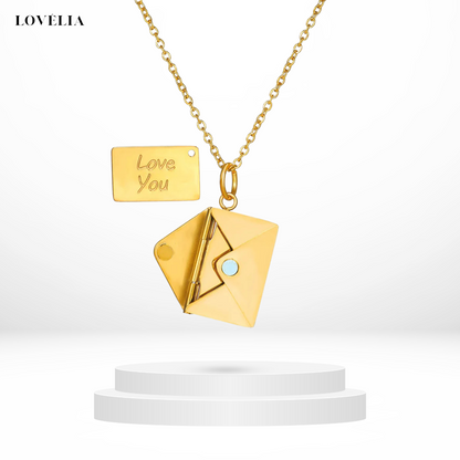 Collier Lettre d'Amour Lovélia™ Personnalisé