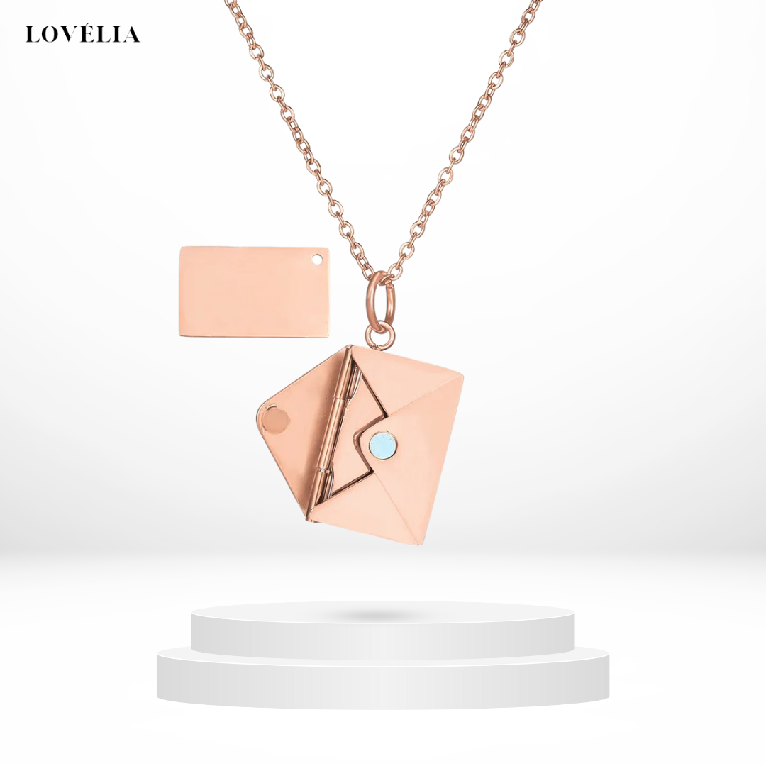 Collier Lettre d'Amour Lovélia™ Personnalisé