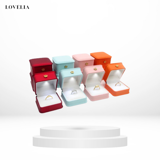 Boîte Bijoux Luxueuse LED Lovélia™