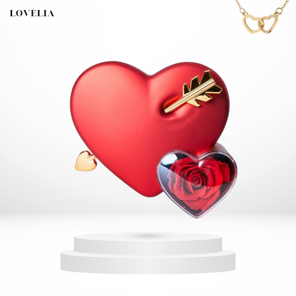 Coffret Cupidon Lovélia™ & Collier Personnalisé