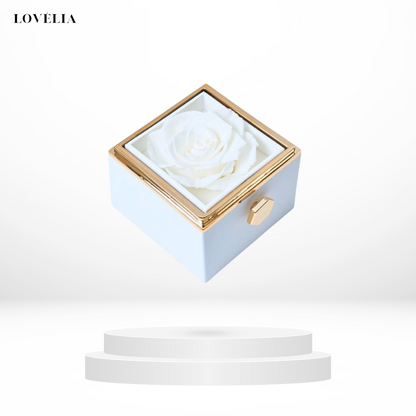 Boîte à Bijoux Rose Éternelle Lovélia™