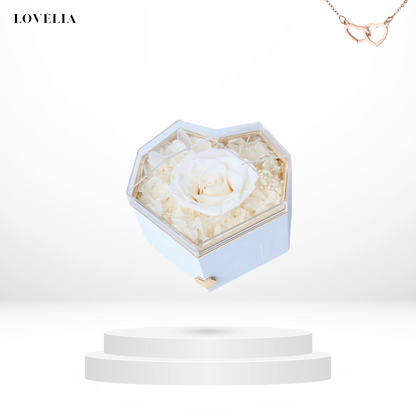 Coffret Cœur Lovélia™ & Collier Personnalisé