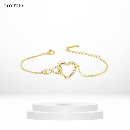 Bracelet Coeur Infini Lovélia™
