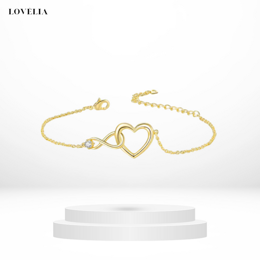 Bracelet Coeur Infini Lovélia™