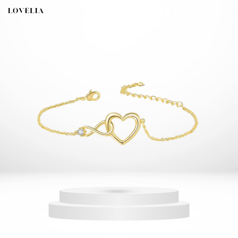 Bracelet Coeur Infini Lovélia™