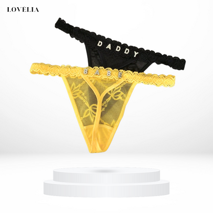 String Personnalisé en Dentelle Lovélia™