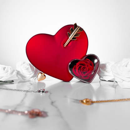Coffret Cupidon Lovélia™ & Collier Personnalisé