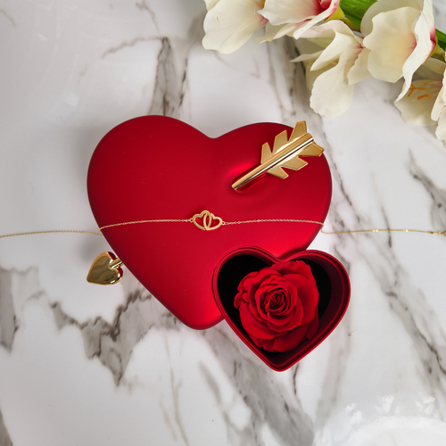 Coffret Cupidon Lovélia™ & Collier Personnalisé