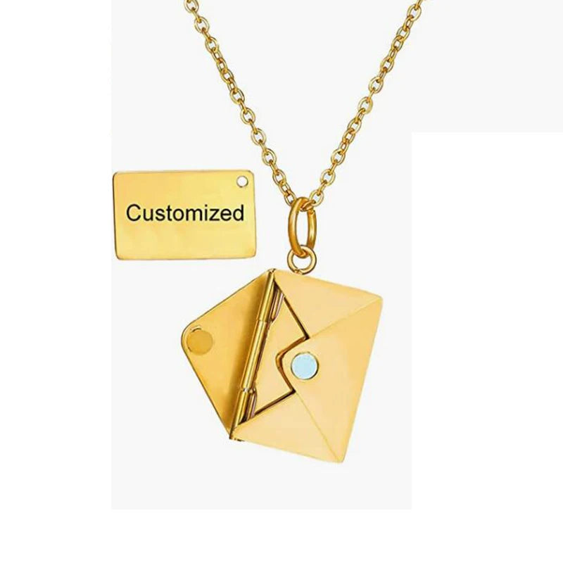 Collier Lettre d'Amour Lovélia™ Personnalisé