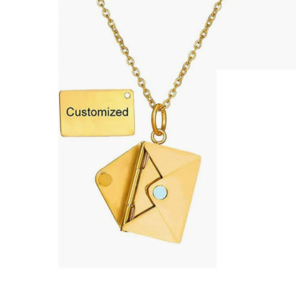 Collier Lettre d'Amour Lovélia™ Personnalisé