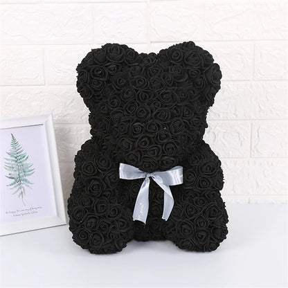 Ours en Roses avec lumière Lovélia™