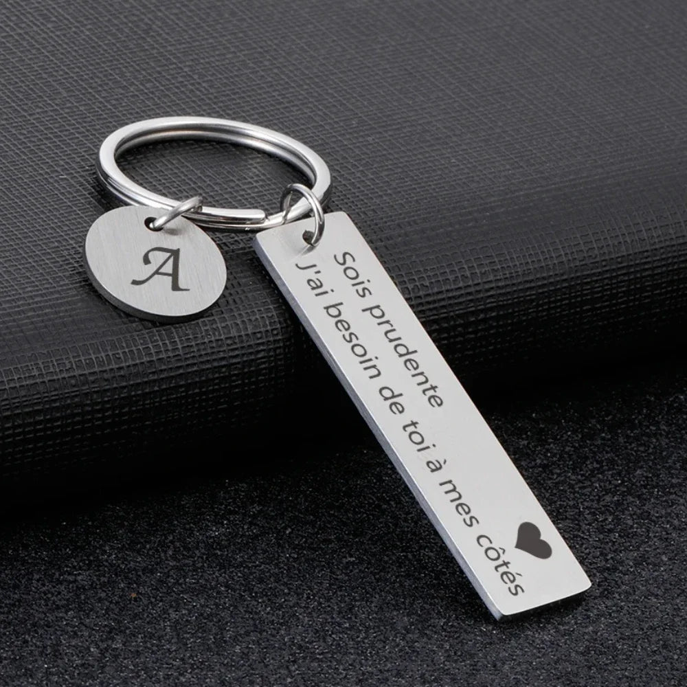 Porte-clés  Sois Prudente Lovélia™